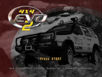 4x4 Evo 2 screen shot title